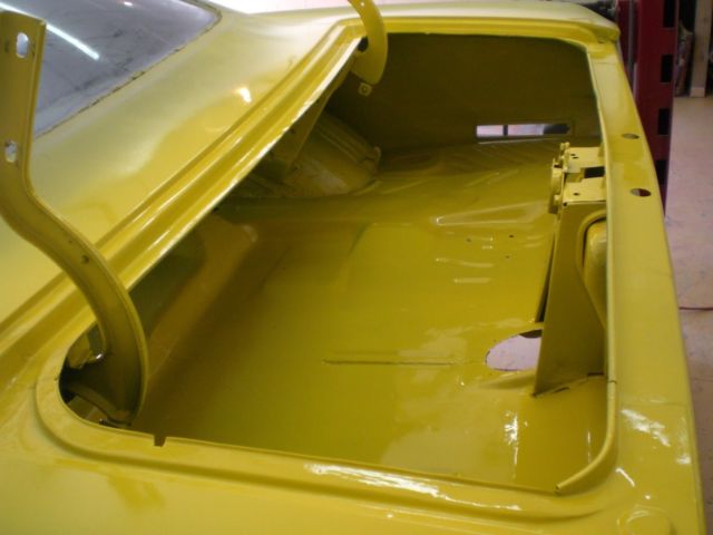 1970 Yellow Plymouth Barracuda Coupe