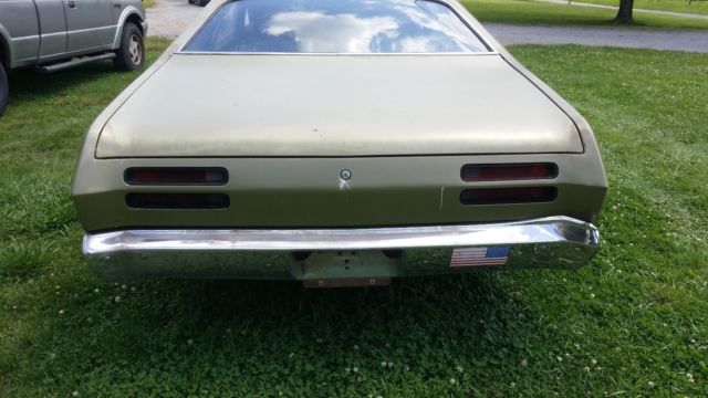 1970 Green Plymouth Duster Coupe