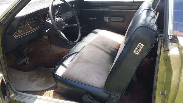 1970 Green Plymouth Duster Coupe