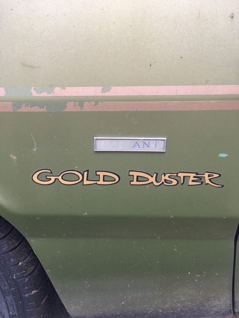 1970 Green Plymouth Duster Coupe