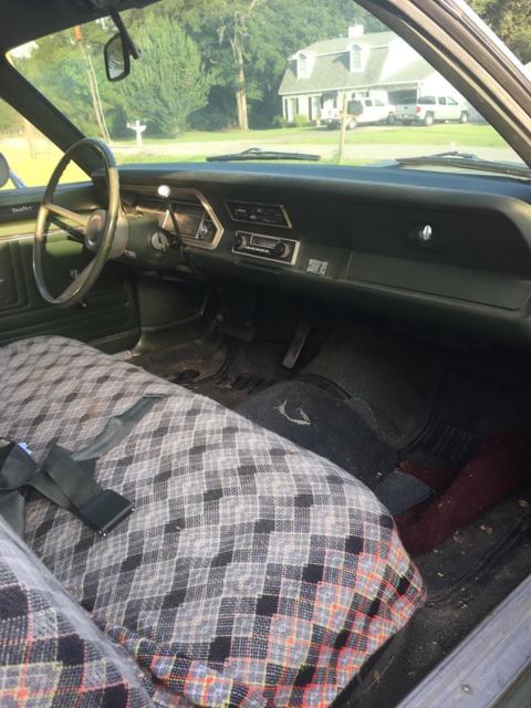 1970 Green Plymouth Duster Coupe