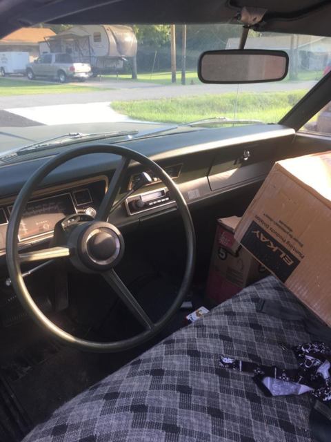 1970 Green Plymouth Duster Coupe