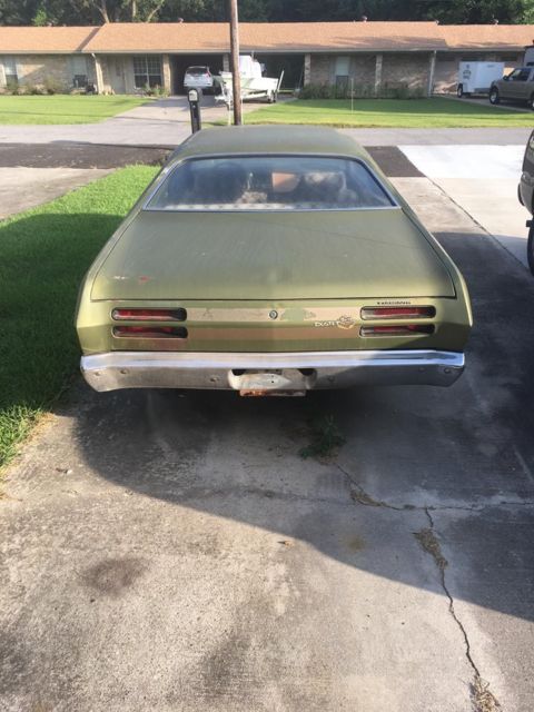 1970 Green Plymouth Duster Coupe