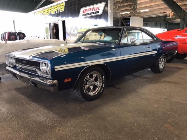 1970 Blue Plymouth GTX Coupe