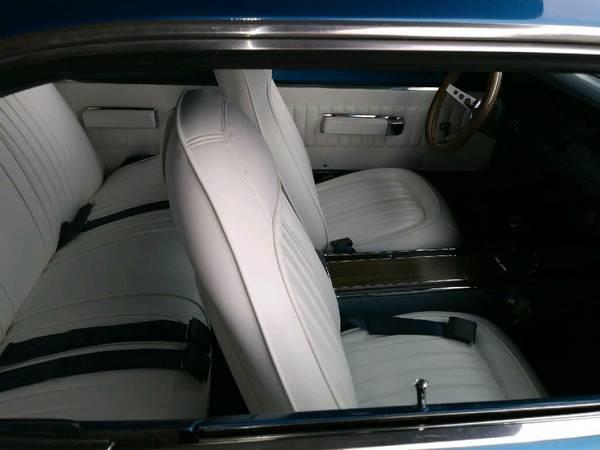 1970 Blue Plymouth GTX Coupe