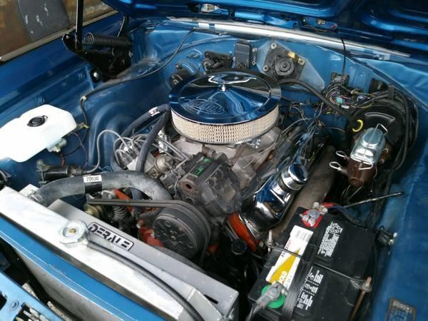 1970 Blue Plymouth GTX Coupe