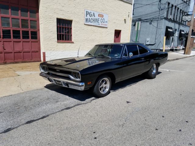 1970 Black Plymouth GTX Coupe