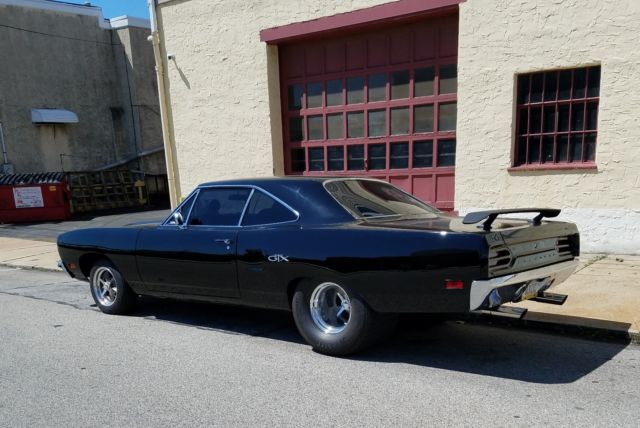 1970 Black Plymouth GTX Coupe