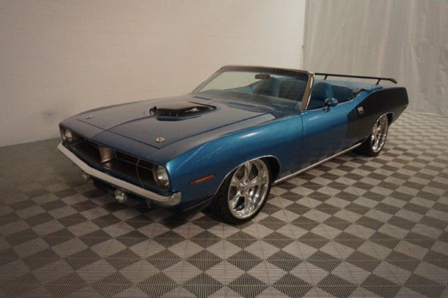 1970 B-5 Blue Plymouth Barracuda Convertible