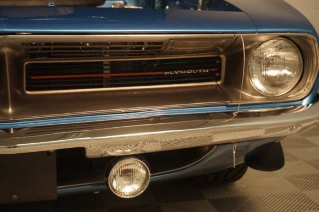 1970 B-5 Blue Plymouth Barracuda Convertible