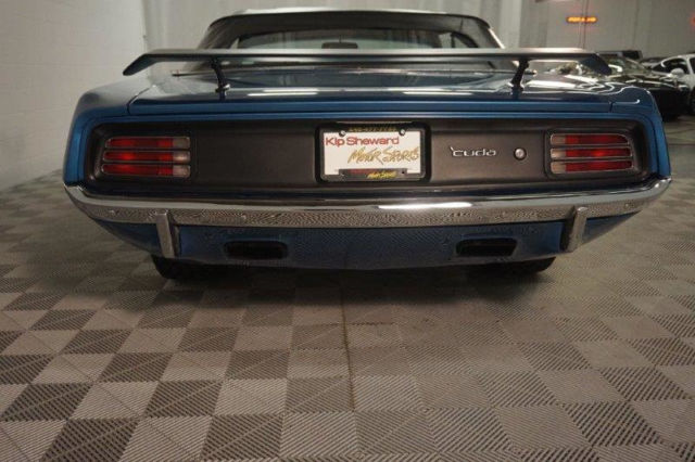 1970 B-5 Blue Plymouth Barracuda Convertible