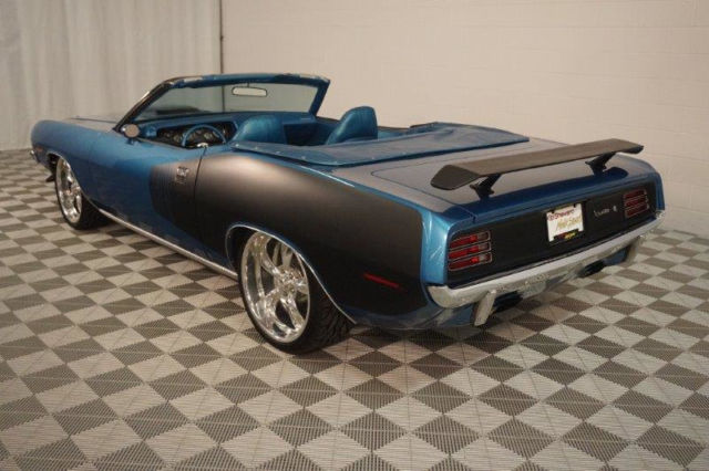 1970 B-5 Blue Plymouth Barracuda Convertible