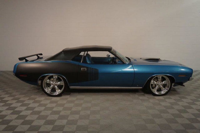 1970 B-5 Blue Plymouth Barracuda Convertible