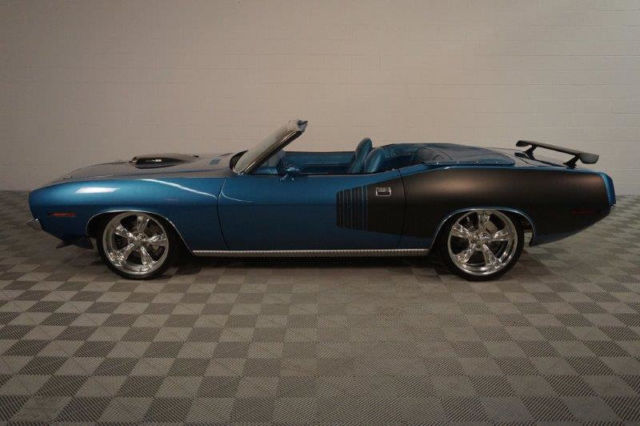 1970 B-5 Blue Plymouth Barracuda Convertible