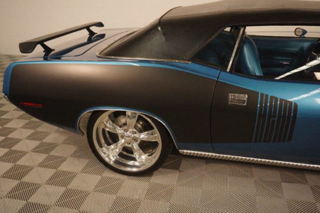 1970 B-5 Blue Plymouth Barracuda Convertible