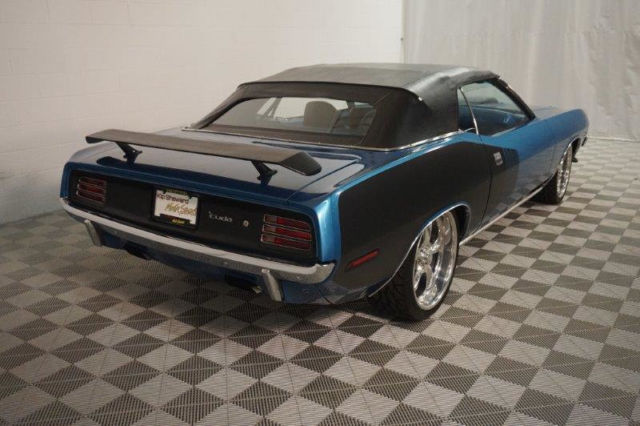 1970 B-5 Blue Plymouth Barracuda Convertible