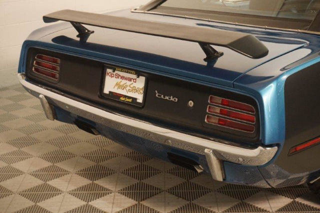 1970 B-5 Blue Plymouth Barracuda Convertible