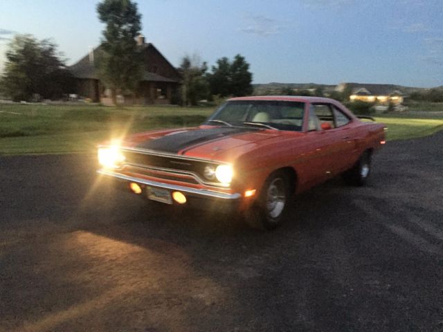 1970 Orange Plymouth Road Runner Coupe