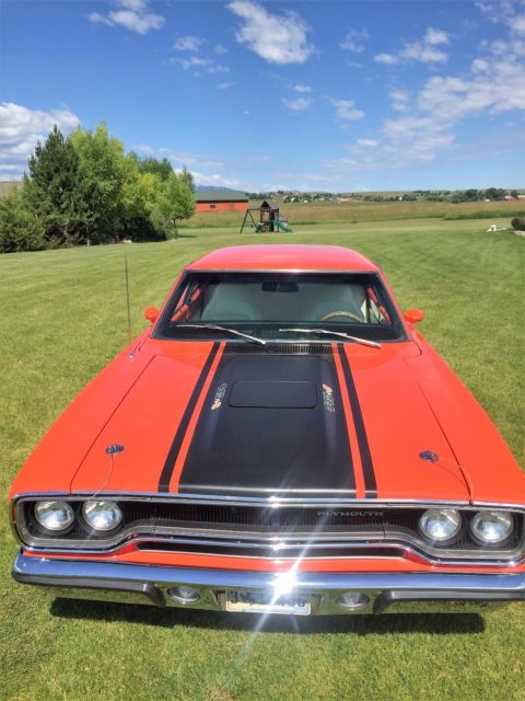 1970 Orange Plymouth Road Runner Coupe