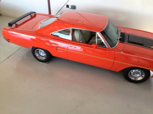 1970 Orange Plymouth Road Runner Coupe