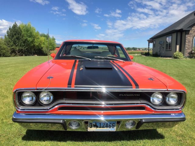 1970 Orange Plymouth Road Runner Coupe