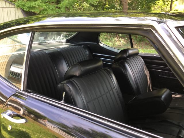 1970 Black Pontiac GTO Coupe