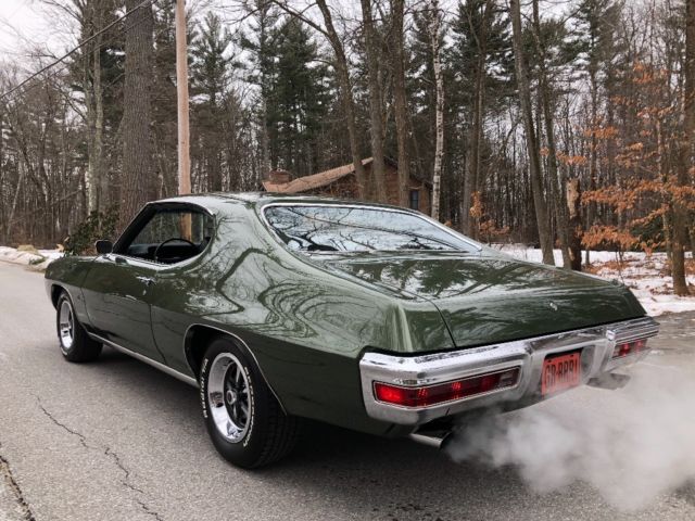 1970 Green Pontiac GTO Coupe