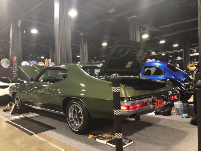 1970 Green Pontiac GTO Coupe