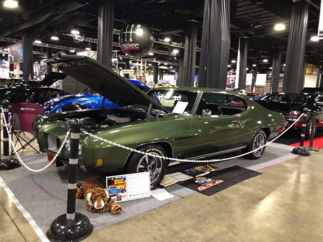 1970 Green Pontiac GTO Coupe