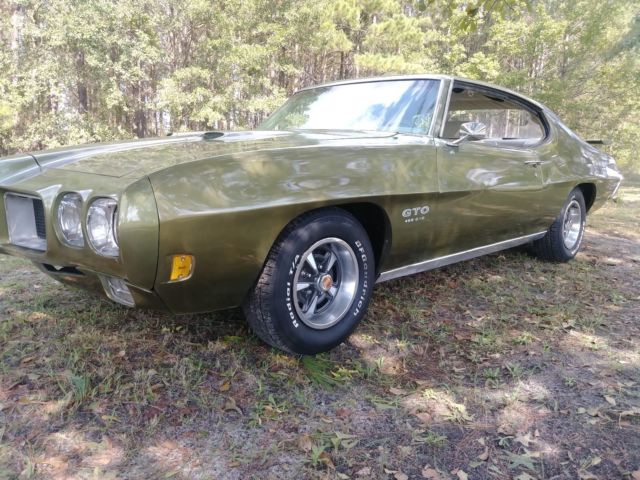 1970 Green Pontiac GTO Coupe