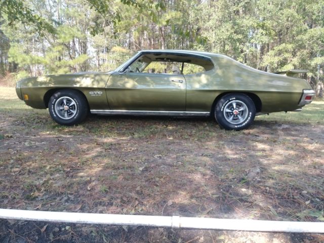 1970 Green Pontiac GTO Coupe