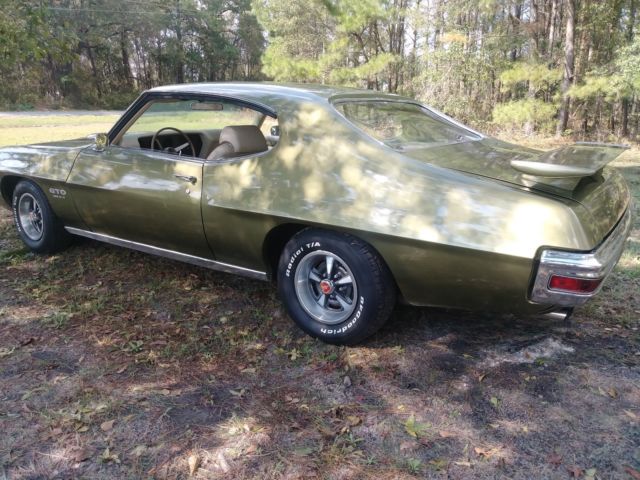 1970 Green Pontiac GTO Coupe