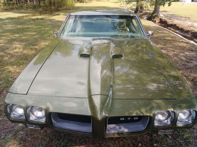 1970 Green Pontiac GTO Coupe