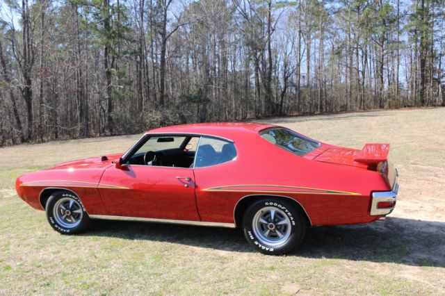 1970 Red Pontiac GTO Coupe