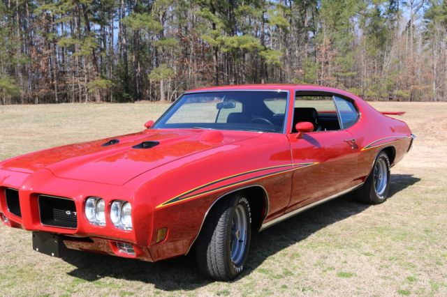 1970 Red Pontiac GTO Coupe