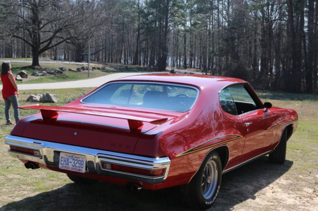 1970 Red Pontiac GTO Coupe