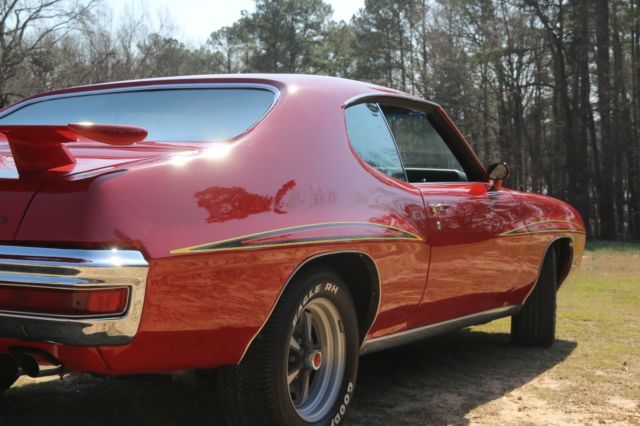 1970 Red Pontiac GTO Coupe