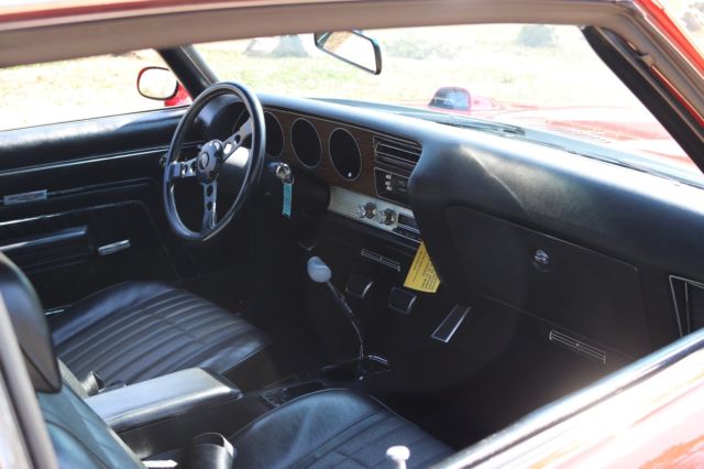 1970 Red Pontiac GTO Coupe