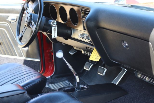 1970 Red Pontiac GTO Coupe