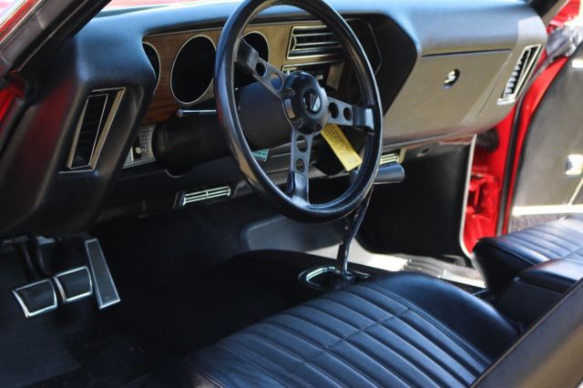 1970 Red Pontiac GTO Coupe