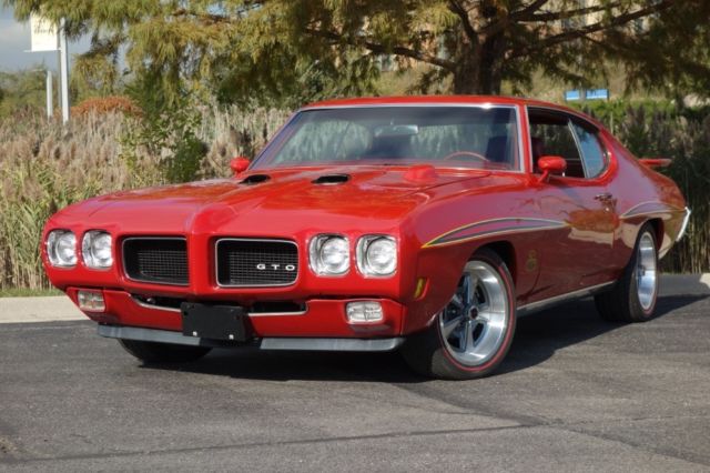 1970 Gold Pontiac GTO 2 Door