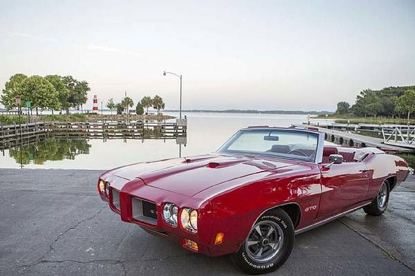 1970 Green Pontiac GTO