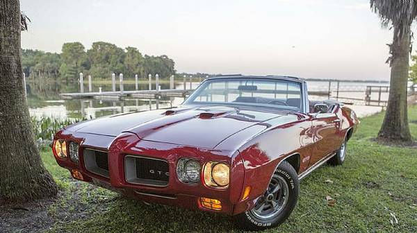 1970 Green Pontiac GTO