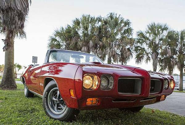 1970 Green Pontiac GTO