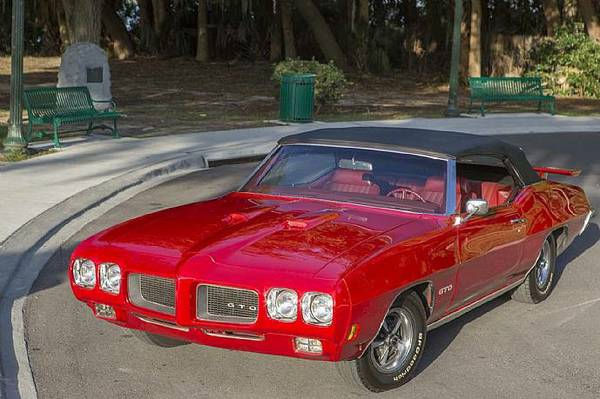 1970 Green Pontiac GTO