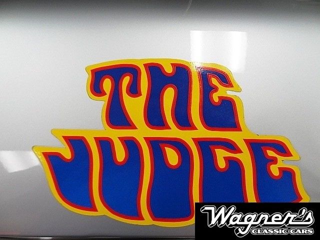 1970 Silver Pontiac GTO Convertible