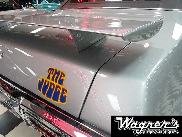 1970 Silver Pontiac GTO Convertible