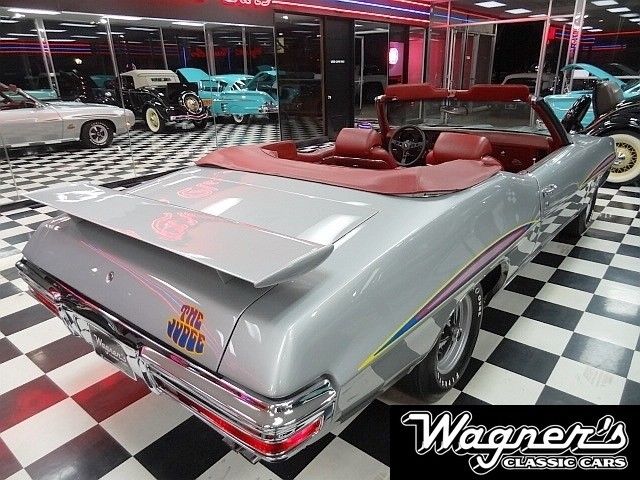 1970 Silver Pontiac GTO Convertible