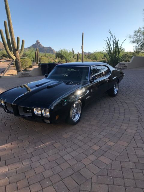 1970 Black Pontiac GTO Coupe