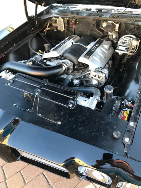 1970 Black Pontiac GTO Coupe